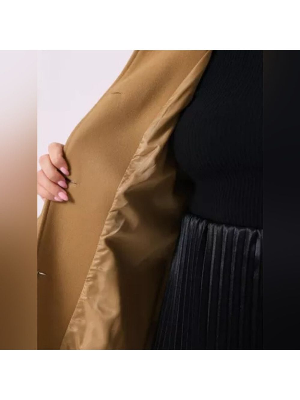 AGNES ORINDA Single Breasted Utility Overcoat Size 4X - Picture 4 of 6